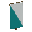 Invicon Cyan Per Bend Inverted Banner.png